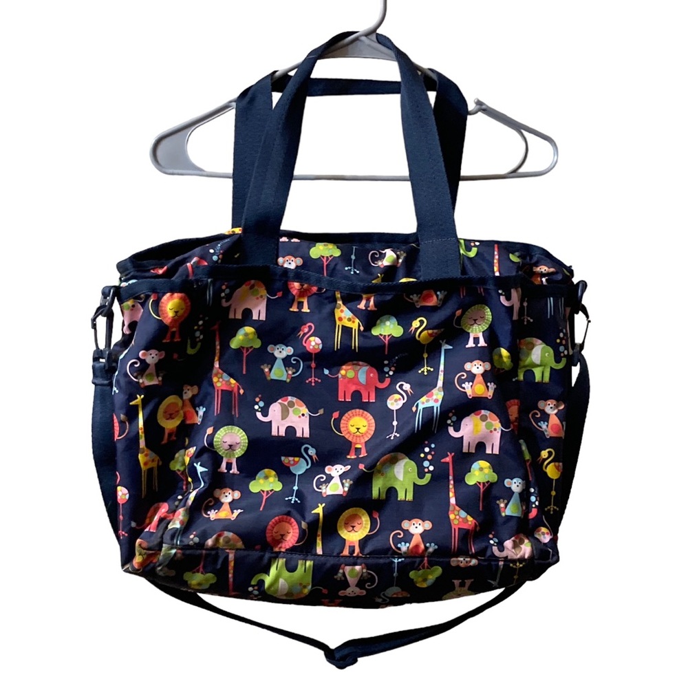 Lesport Ryan Baby Bag with Changing Pad- Zoo Cute